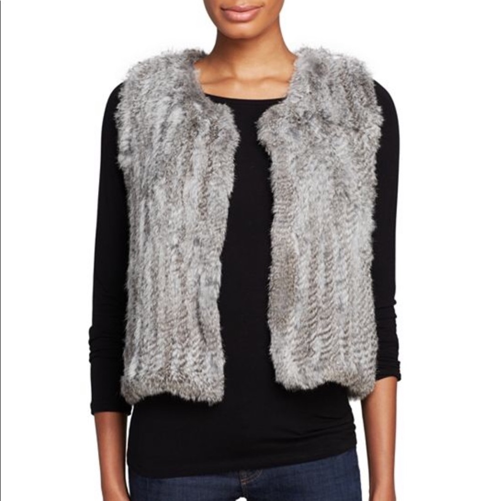 Cropped Fur Vest